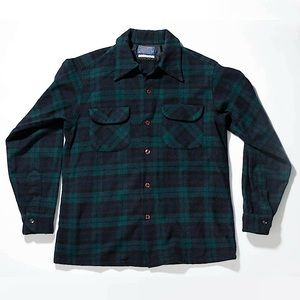 Vintage Classic Virgin Wool Button Down in superb shape! Pendleton USA MADE Med